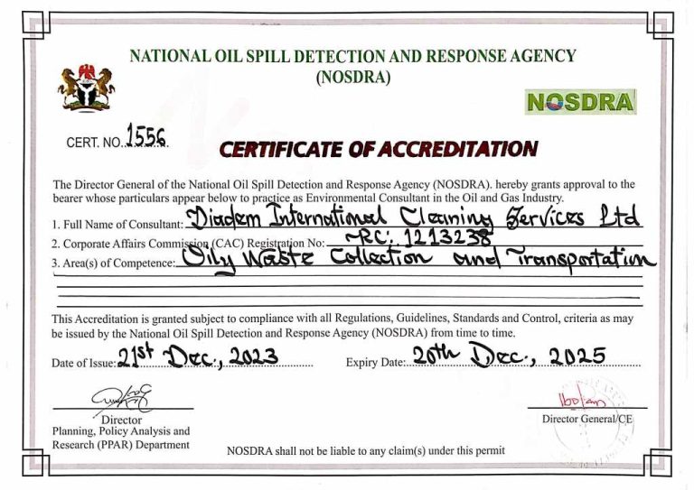 National Oil Spill Detection and Response Agency